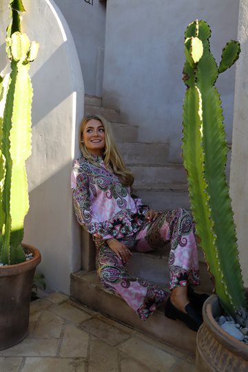 Liberté - Hope Pants - Pink Scarf